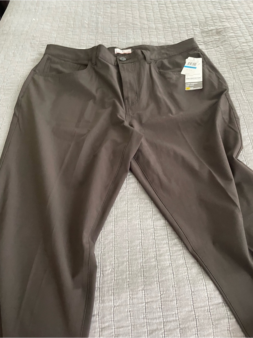 Classic Men's Dark Brown Chino Pants